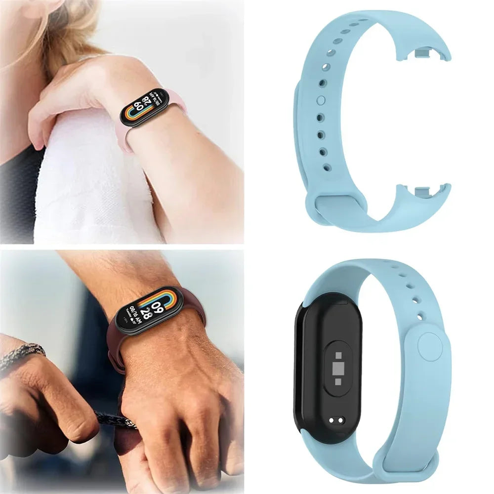 NFC Bracelet Sport Belt Silicone Replacement Smartwatch