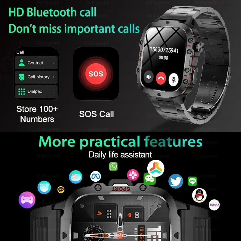 Xiaomi Military GPS Tracker Smart Watch For Men