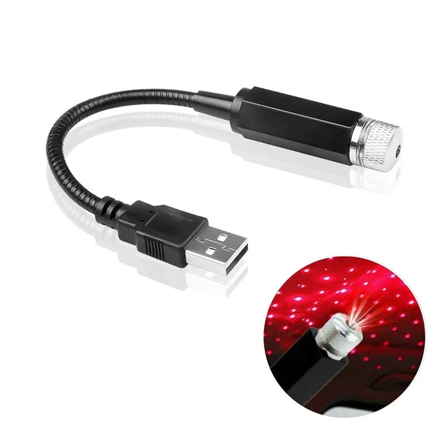 https://sparktechaura.com › products › romantic-led-starry-sky-night-light-5v-usb-powered-galaxy-star-projector-lamp-for-car-roof-room-ceiling-decor-plug-and-play
