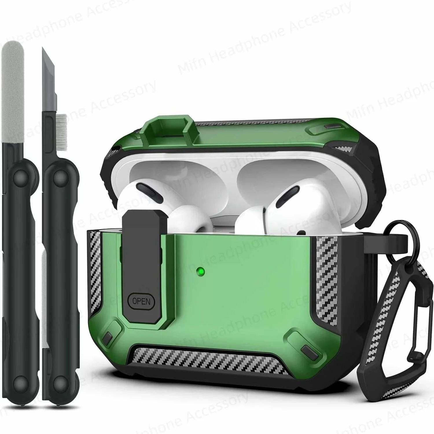 https://sparktechaura.com › products › airpod-pro-2023-switch-case-with-cleaner-kit-luxury-fall-prevention-tpu-protective-cover-for-airpod-pro-3rd-2nd-generation-case