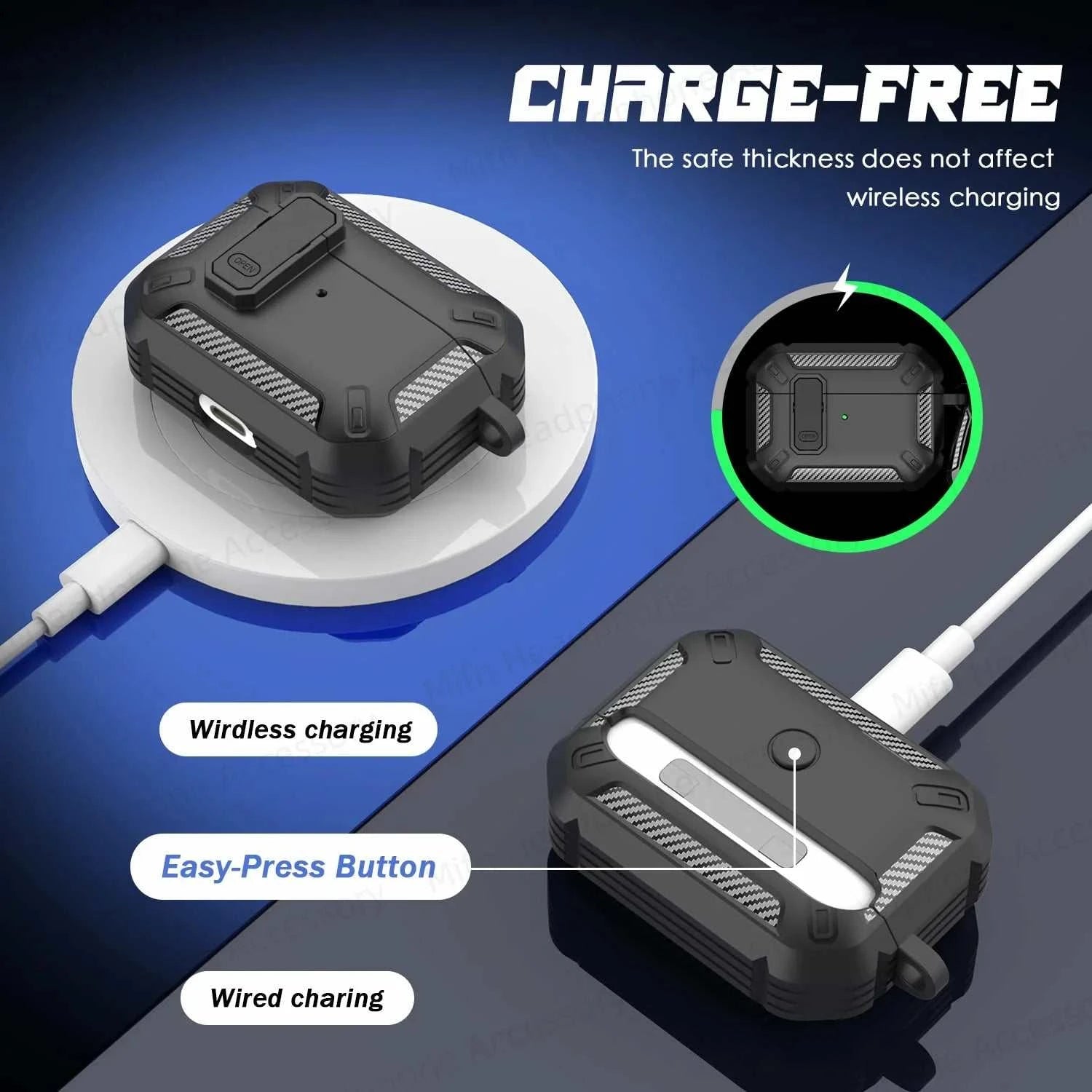 https://sparktechaura.com › products › airpod-pro-2023-switch-case-with-cleaner-kit-luxury-fall-prevention-tpu-protective-cover-for-airpod-pro-3rd-2nd-generation-case