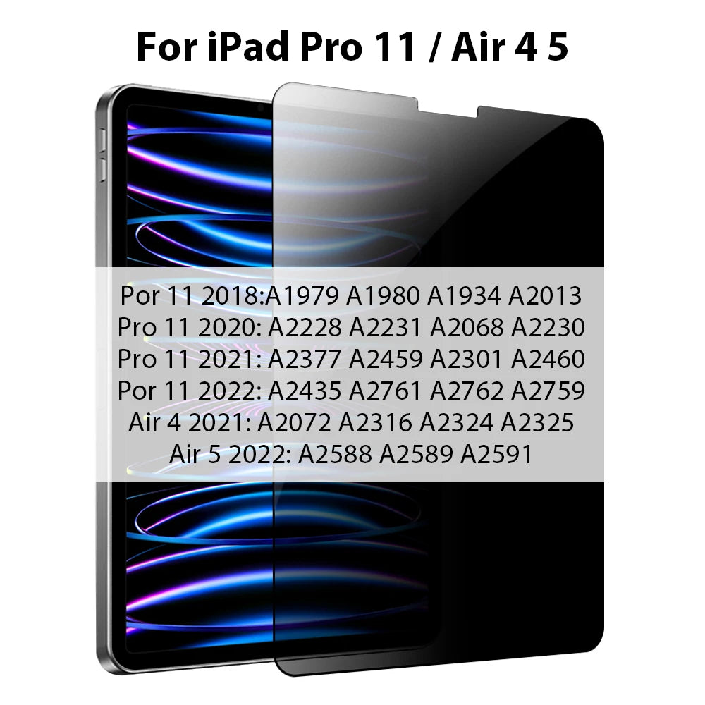 Privacy Glass For iPad Pro