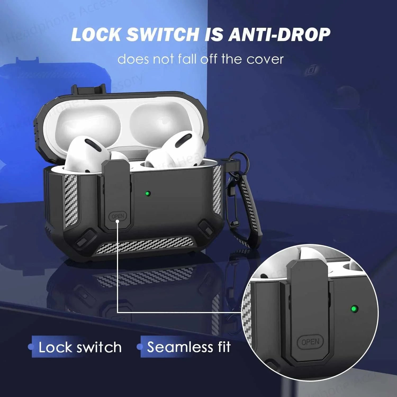 https://sparktechaura.com › products › airpod-pro-2023-switch-case-with-cleaner-kit-luxury-fall-prevention-tpu-protective-cover-for-airpod-pro-3rd-2nd-generation-case
