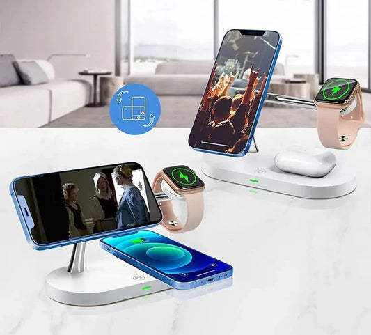 3 in 1 Wireless Magnetic Charger Stand For iPhone