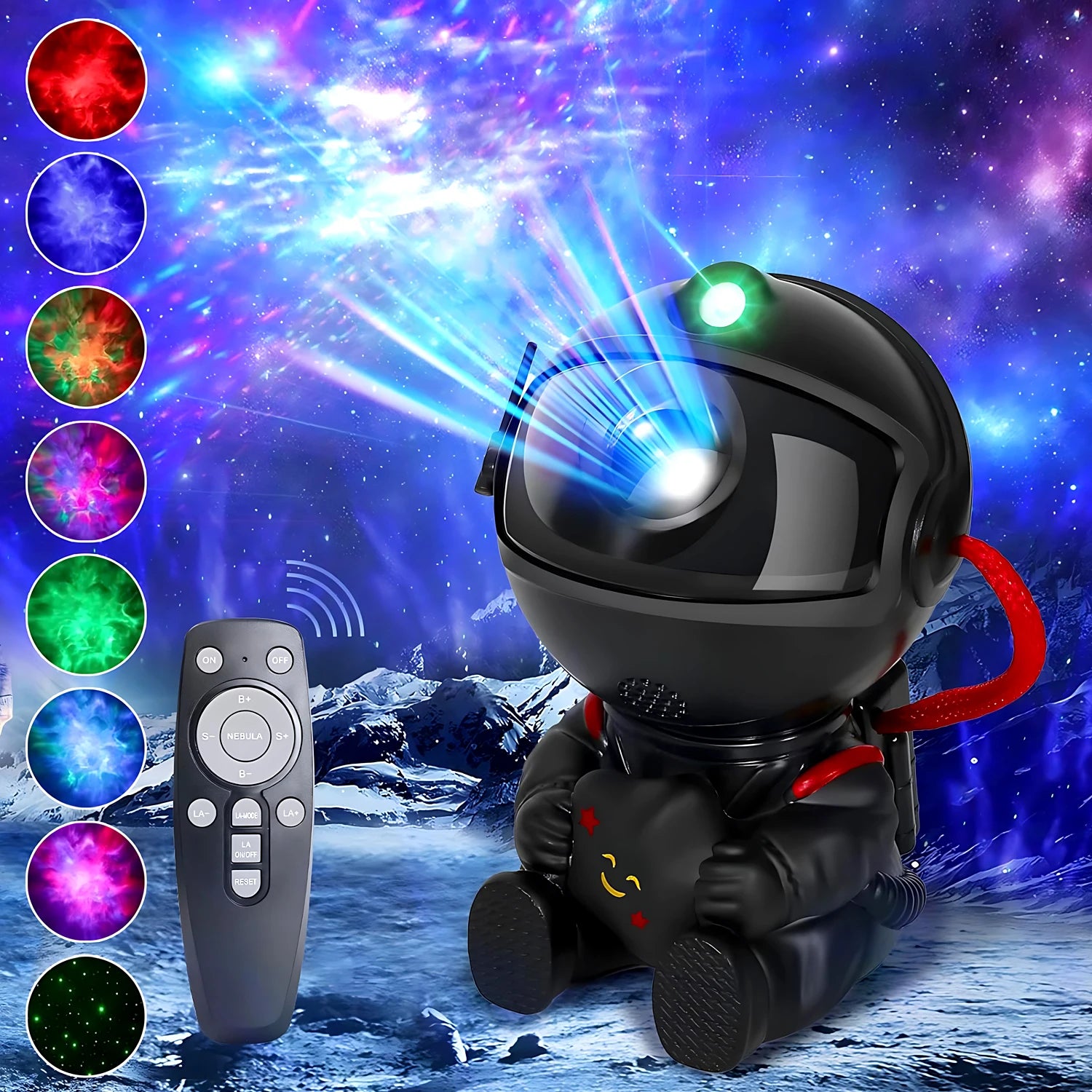 Astronaut Nebula Space Projector