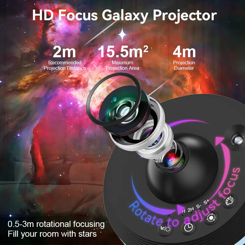 12 IN 1 Galaxy Star Projector