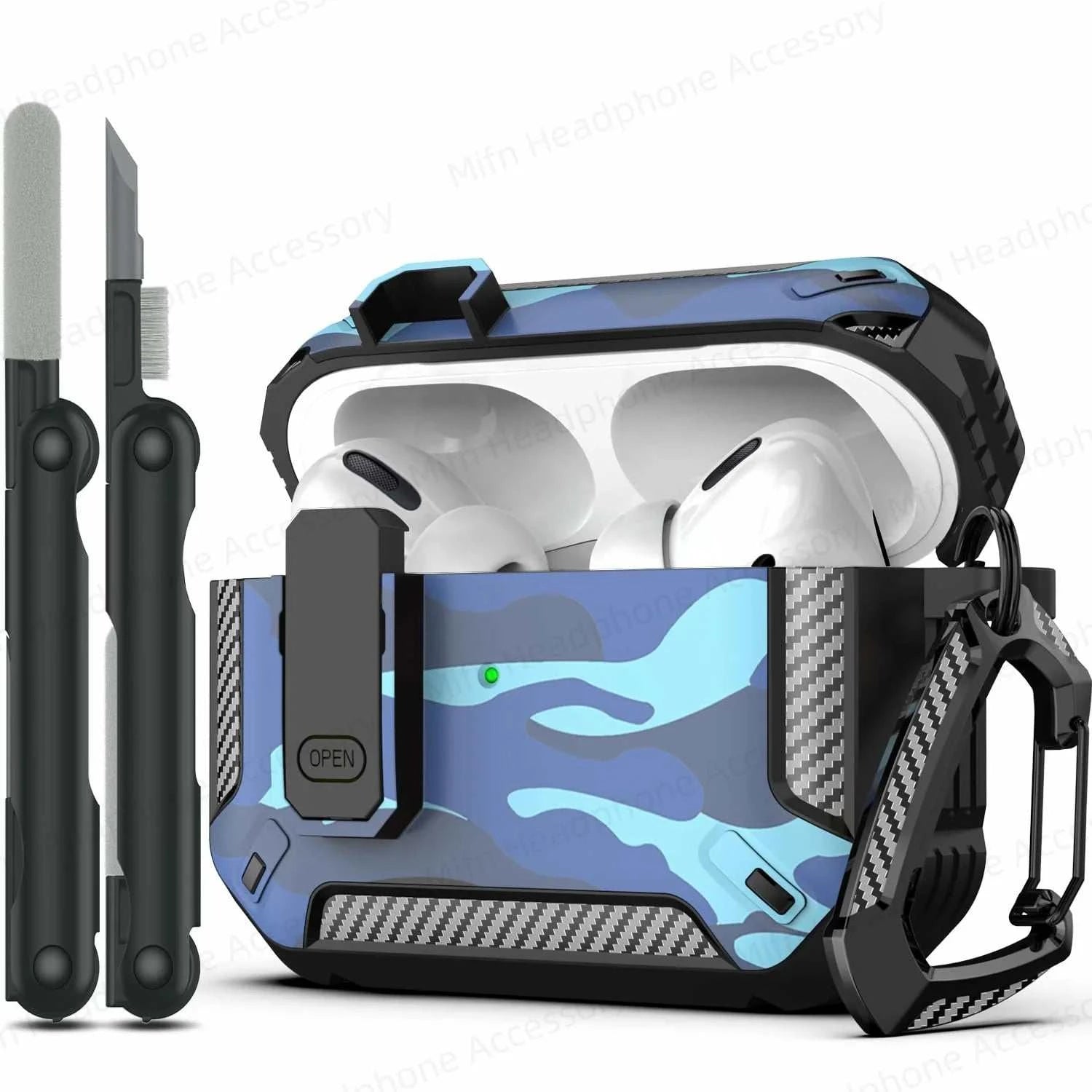 https://sparktechaura.com › products › airpod-pro-2023-switch-case-with-cleaner-kit-luxury-fall-prevention-tpu-protective-cover-for-airpod-pro-3rd-2nd-generation-case