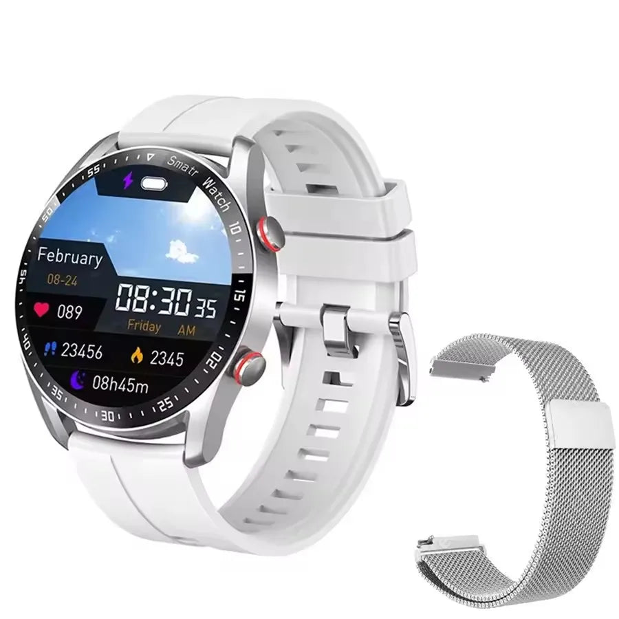 ECG+PPG Bluetooth Call Smart Watch For Men