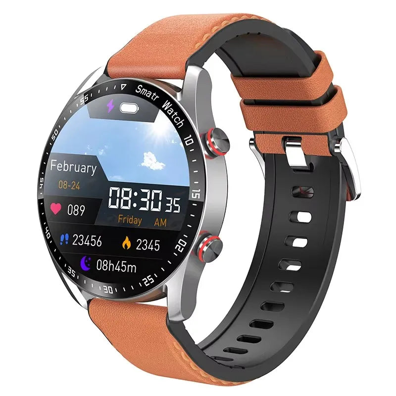 ECG+PPG Bluetooth Call Smart Watch For Men