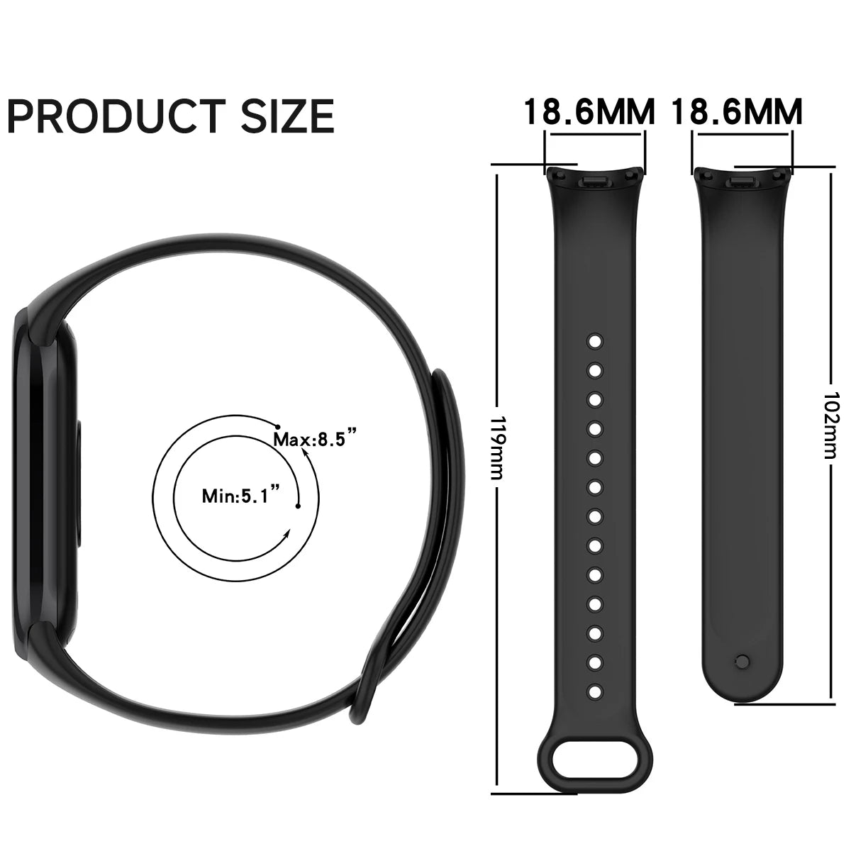 https://sparktechaura.com › products › strap-for-mi-band-8-xiaomi-8-nfc-bracelet-sport-belt-silicone-replacement-smartwatch-bracelet-watchband-xiaomi-mi-band-8-strap-1