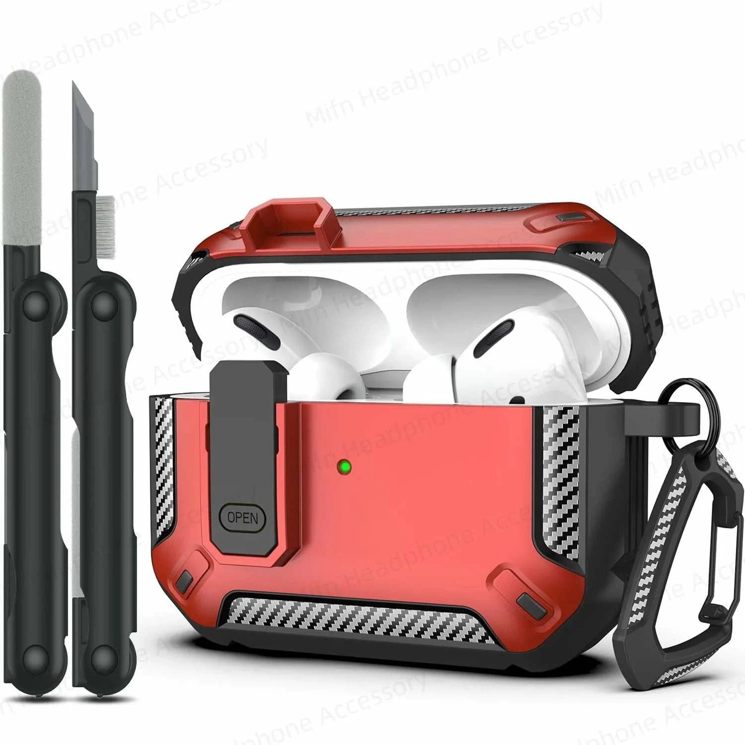 https://sparktechaura.com › products › airpod-pro-2023-switch-case-with-cleaner-kit-luxury-fall-prevention-tpu-protective-cover-for-airpod-pro-3rd-2nd-generation-case