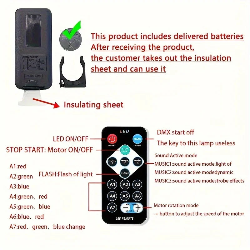 Galaxy Projector Light RGB Smart Remote Control