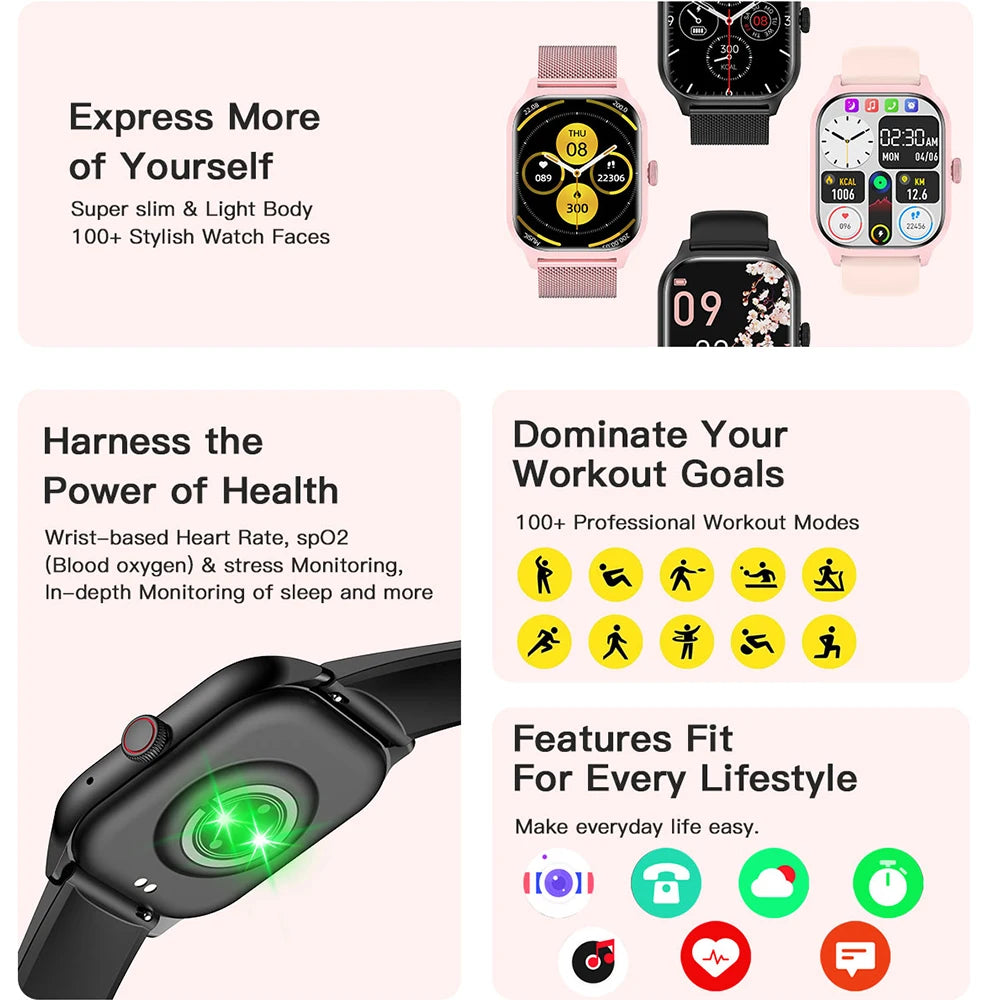 Android Gift Bluetooth Call Smartwatch