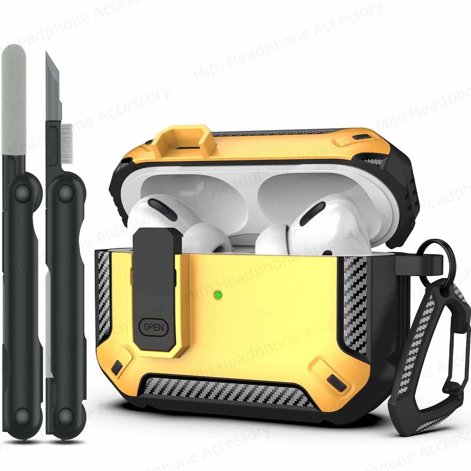 https://sparktechaura.com › products › airpod-pro-2023-switch-case-with-cleaner-kit-luxury-fall-prevention-tpu-protective-cover-for-airpod-pro-3rd-2nd-generation-case
