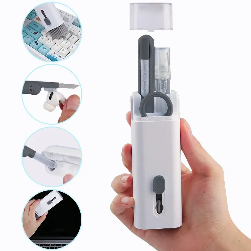 https://sparktechaura.com › products › keyboard-cleaning-kit-7-in-1-laptops-cleaner-with-keycap-puller-multifunctional-keyboard-brush-cleaning-set-for-airpods-phone