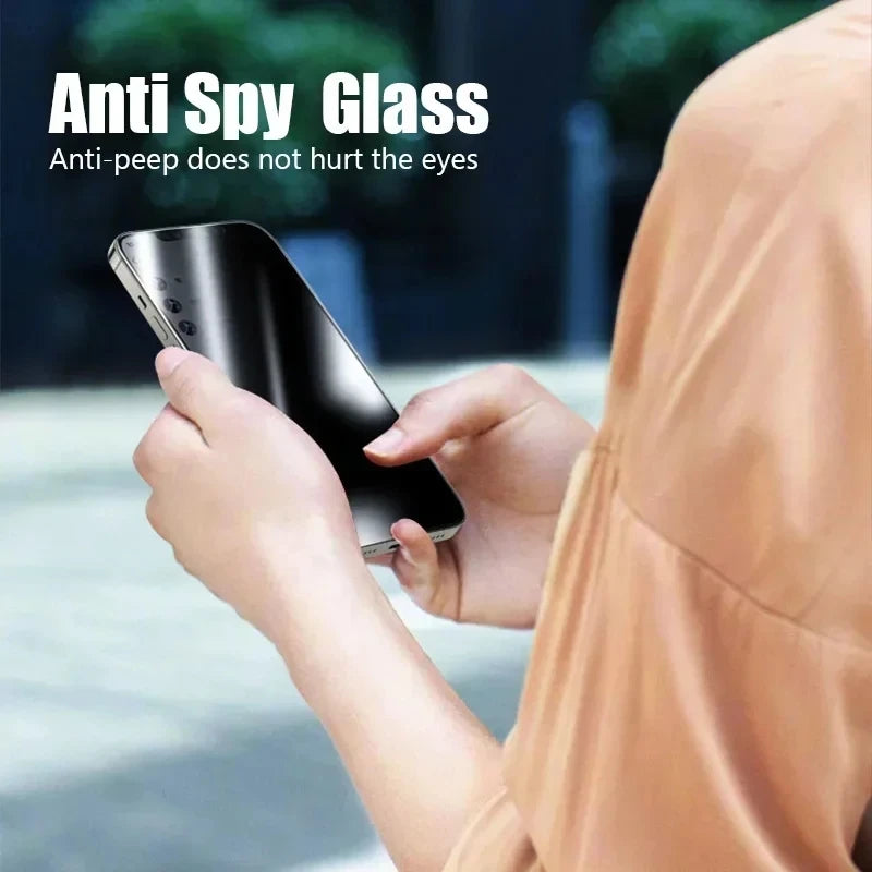 Anti-peep Tempered Glass For iPhones