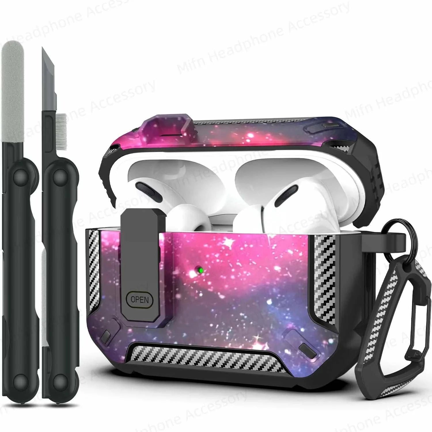 https://sparktechaura.com › products › airpod-pro-2023-switch-case-with-cleaner-kit-luxury-fall-prevention-tpu-protective-cover-for-airpod-pro-3rd-2nd-generation-case