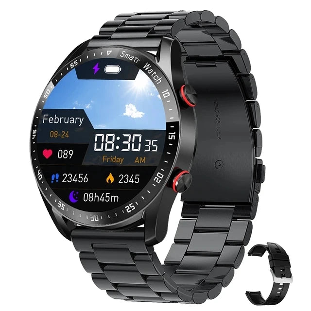 ECG+PPG Bluetooth Call Smart Watch For Men