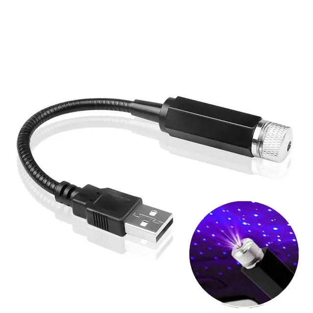 https://sparktechaura.com › products › romantic-led-starry-sky-night-light-5v-usb-powered-galaxy-star-projector-lamp-for-car-roof-room-ceiling-decor-plug-and-play