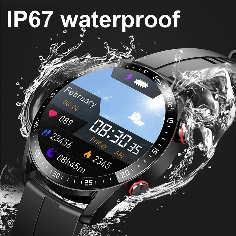 ECG+PPG Bluetooth Call Smart Watch For Men