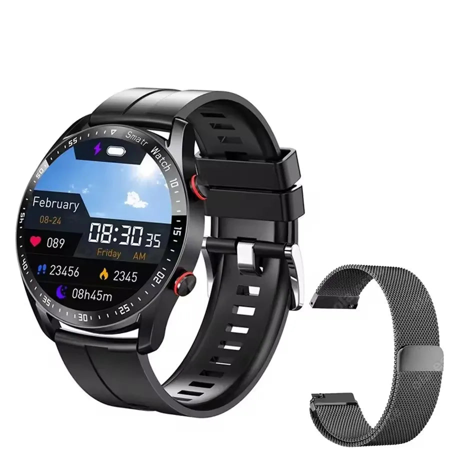 ECG+PPG Bluetooth Call Smart Watch For Men