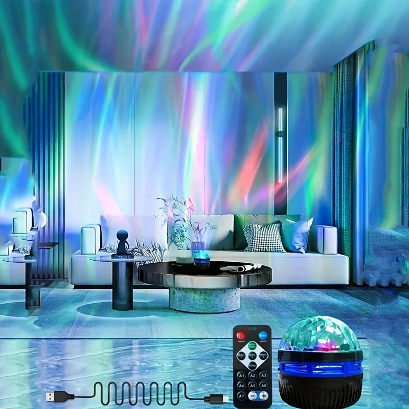 https://sparktechaura.com › products › led-galaxy-star-projector-remote-control-night-light-5v-usb-7-colors-for-room-bedroom-home-theater-christmas-party-decoration